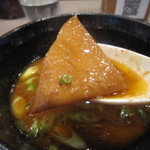 つけ麺 五ノ神製作所 - 三角のメンマ。