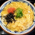 丸亀製麺 - 明太玉子あんかけ 490円