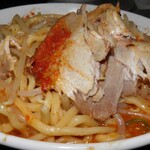 らーめんでぽっと - 馴染ませて