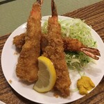 魚三酒場 - エビフライ