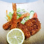 カフェ エニシ - ちょっと揚がり過ぎ、かな？