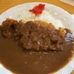 カレー&ハンバーグ やまと - 赤い福神漬