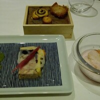 オーグードゥジュール メルヴェイユ 博多 - シェフ小岸からのプレゼント (５品の小さなお楽しみ)