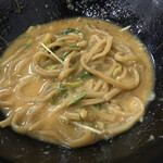 麺処 うきとみ - 油そば並(温玉1つ)  スープ割り