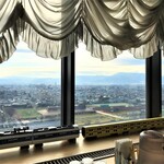 スカイラウンジ　ビュー270 - 200122水　長野　スカイラウンジビュー270 　眺望