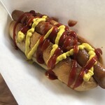 羽衣 こまち - カレー風味ホットドック￥２８０