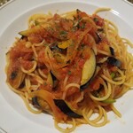 ファーストポイント - ◆「茄子とトマトのパスタ」