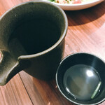 串天ぷらと日本酒バル かぐら - おかわり自由のしじみ汁