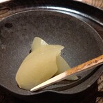 寿し おおはた - リンゴのコンポート