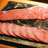 東京肉しゃぶ家 - 特選牛タンしゃぶしゃぶ+サーロイン