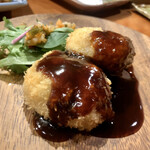 あまみね - 湯葉クリームコロッケ