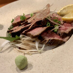 あまみね - 国産牛もも肉たたき