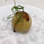 タカヤマ - サフラン大福♡フォアグラのムース✨
      ふんわり優しい食感（≧∇≦）