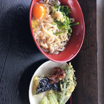 岳の信太郎めん 立喰庵 - 