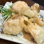 Teppan Izakaya Yumehana - 台湾夜市名物！エリンギの唐揚げ