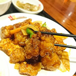 桂園 - 真鱈の四川風炒め定食