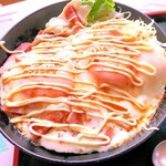 ベーコンエッグ丼