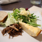 Osteria Austro - 前菜とパン
