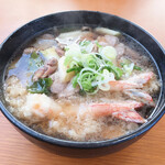 いずみ食堂 - かもきのこ天蕎麦