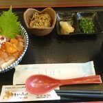 Shunsensakaba Irasshai - づけ丼セット 770円