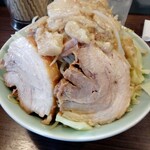 かじろうramen7 - 野菜まし、あぶら増し増し