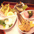 関西料理 吉せん - 料理写真:前菜／花びらの型の器にキレイに盛られています。