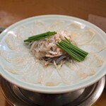 季節料理 山田屋 - ふぐさしみ