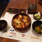 入谷鬼子母神門前のだや - 紅白丼（3300円）2020年1月