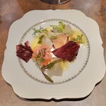 ル ボークープ - ショウサイフグと季節野菜のマリネ