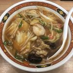 中華食堂 一番館 - 広東麺(500円)