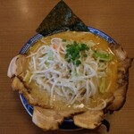 麺屋ばやし - 野菜味噌ラーメン＋チャーシュー特盛脂多め