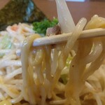 麺屋ばやし - 野菜味噌ラーメン＋チャーシュー特盛脂多め