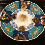 出羽屋 - 蕗の薹、ゆり根など