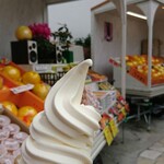 フルーツガーデン・アズタイム - ザボンソフトクリーム250円