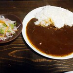 サロン・ド・カモシタ - ハヤシライス サラダつき 500円