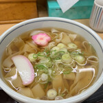 おかだうどん - きしめん　¥350(税込)