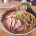 極麺 小次郎  - 小次郎　赤鬼バージョン