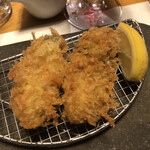 酒肴 新屋敷 - ♪鼻血が出るほど食べたい牡蠣フライ…
