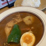 スープカレー店 34 - 毎日煮込みチキンスープカレー