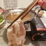 新地 肉割烹 プラチナム 3601 - しゃぶしゃぶ