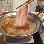 新地 肉割烹 プラチナム 3601 - しゃぶしゃぶ