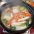 海鮮問屋　博多 - カニ鍋。めっちゃおいしかったです。最後の雑炊がこれまた至高の味です。思い出したらよだれが出そう。