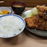 いもや - とんかつ定食&アジフライ