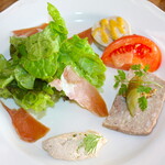 カフェ・ド・クレプスキュール - 3000円コースのオードブル盛り合わせ