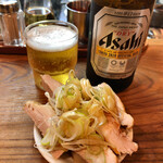 特麺コツ一丁ラーメン - おつまみセット 630円