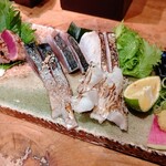Eita - 炙り魚の盛り合わせ