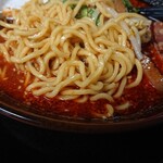 B型劇場 麺屋絆道 - 麺は凄く好み。勿論ラーメン自体も美味しかった。