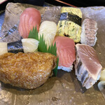 Yoshi zushi - にぎりランチ　アップ