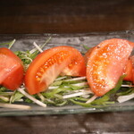 すきやねん - 冷製トマトのイタリアンサラダ