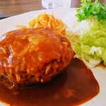 Kaferesutoranhachinosu - 日替り ハンバーグランチ720円